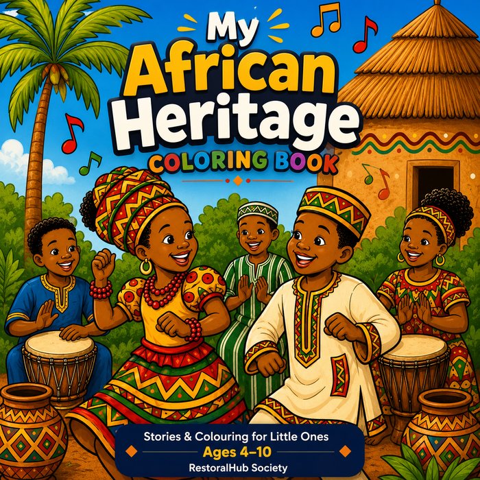 My African Heritage Coloring Book
